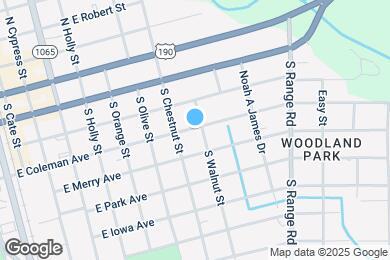 Map image of the property - 710 E Coleman Ave