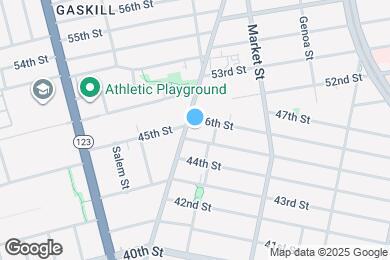 Map image of the property - 1001 46th St