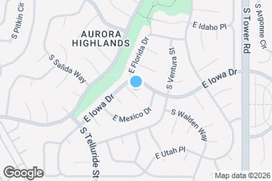 Map image of the property - 17859 E Hawaii Pl