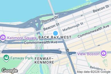 Map image of the property - 383 Commonwealth Avenue