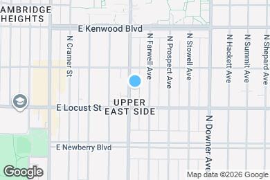 Map image of the property - 2934 N Maryland Ave