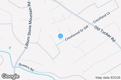 Map image of the property - 5697 Crestwood Dr