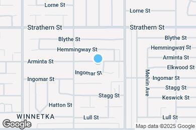 Map image of the property - 19804 Arminta St