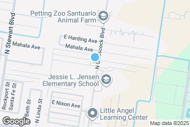 Map image of the property - 3313 E Diamondhead Ave