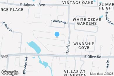 Map image of the property - 1150 Old Nursery Way