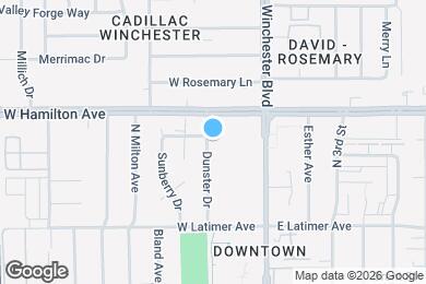 Map image of the property - 430 Dunster Dr