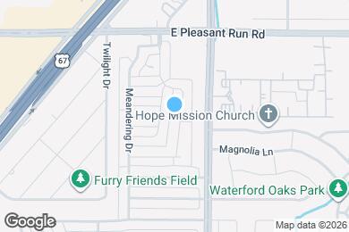 Map image of the property - 735 Cedarwood Dr