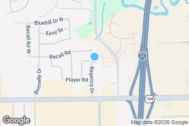 Map image of the property - 10927 Regency Dr