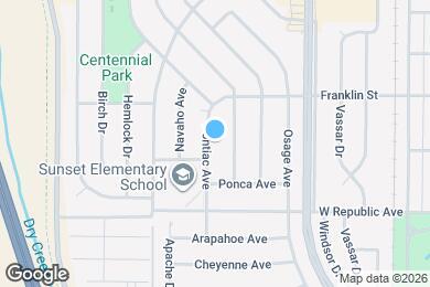 Map image of the property - 877 Pontiac Ave