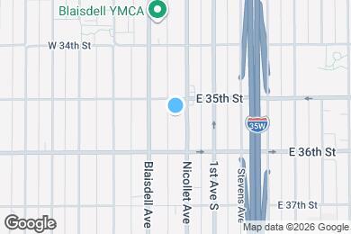 Map image of the property - Nicollet Ave
