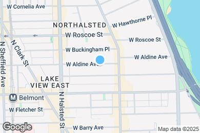 Map image of the property - 641 W. Aldine
