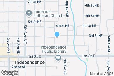 Map image of the property - 801 3rd St NE