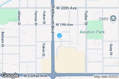 Map image of the property - 9840 W Alabama Dr