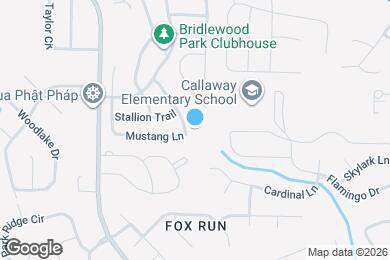 Map image of the property - 8012 Mustang Ln