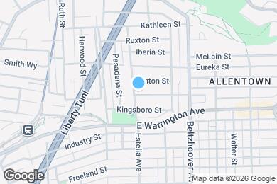 Map image of the property - 405 Edgemont St