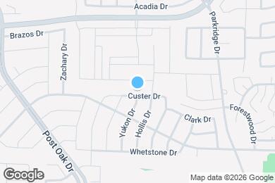 Map image of the property - 2807 Custer Dr