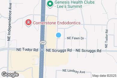 Map image of the property - 1121 NE Ridgeview Dr