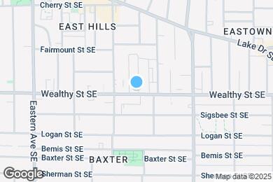 Map image of the property - 1035 Wealthy St SE