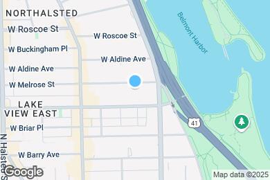 Map image of the property - 441 W Melrose St