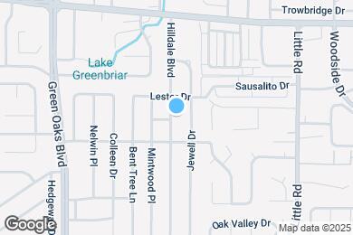 Map image of the property - 2507 Hilldale Blvd