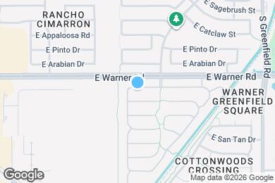 Map image of the property - 2047 E Brooks St