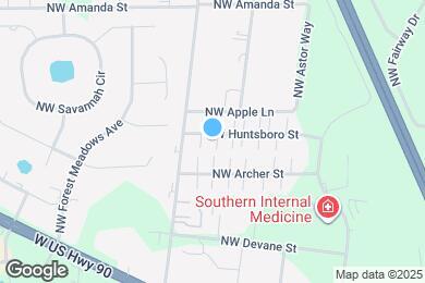 Map image of the property - 3844 NW Huntsboro St