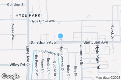 Map image of the property - 6511 San Juan Ave