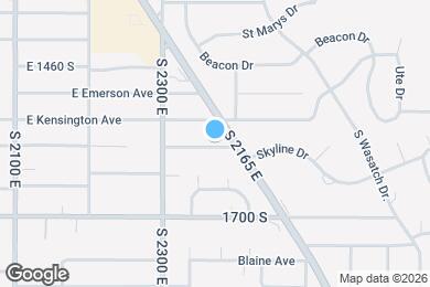 Map image of the property - 2365 Bryan Ave