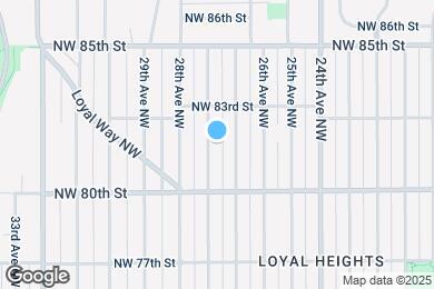 Map image of the property - 8042 Earl Ave NW