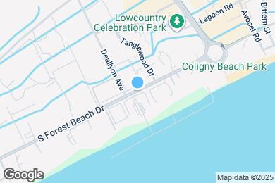 Map image of the property - 23 S Forest Beach Dr