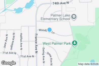 Map image of the property - 3701 Woodbine Ln