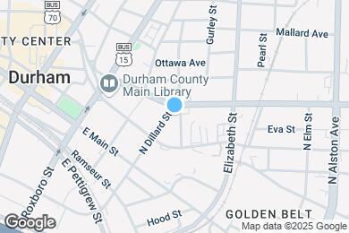 Map image of the property - Community Room Rental - Durham