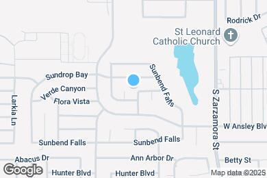 Map image of the property - 8803 Mesa Vista