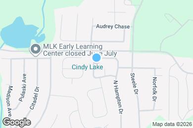 Map image of the property - 1389 N Hampton Dr