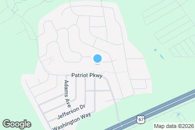 Map image of the property - 110 Rushmore Ln