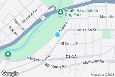 Map image of the property - 342 Pasadena Ave
