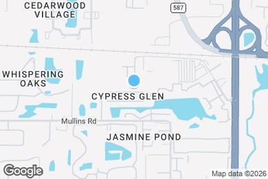 Map image of the property - 8845 Cypress Hammock Dr
