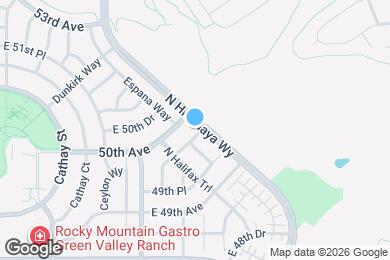 Map image of the property - 4995 Fundy St