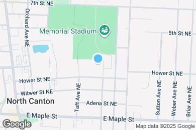 Map image of the property - 331 Pershing Ave NE