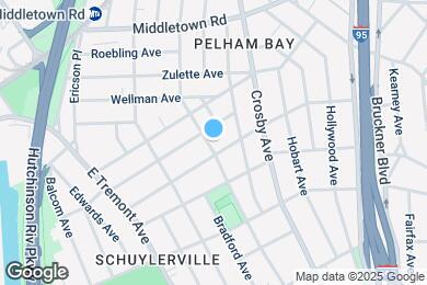 Map image of the property - 1410 Edison Ave