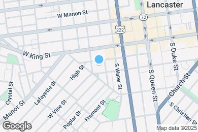 Map image of the property - 239 W Vine St