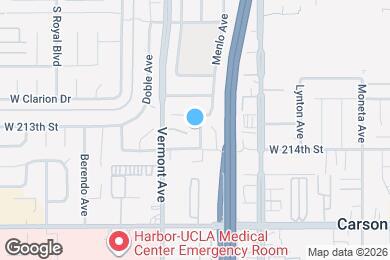 Map image of the property - 21323 Conradi Ave