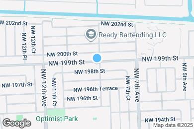 Map image of the property - 900 NW 199th St