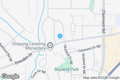 Map image of the property - 1820 Dresden Dr NE