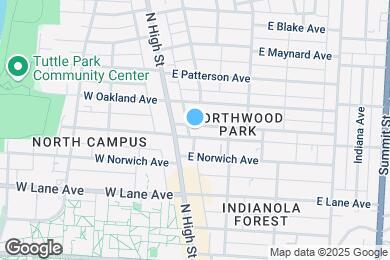 Map image of the property - 29 E Northwood Ave