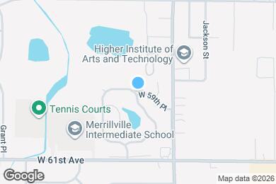 Map image of the property - 962 W 59th Cir