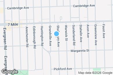 Map image of the property - 18699 Shaftsbury Ave