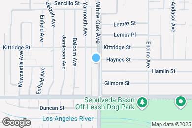 Map image of the property - 6515 White Oak Ave