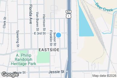 Map image of the property - 1256 Bridier St