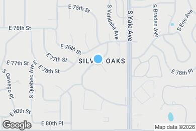 Map image of the property - 7803 S Urbana Ave